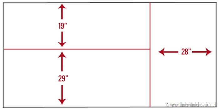 Original Cuts for Plywood Sheet