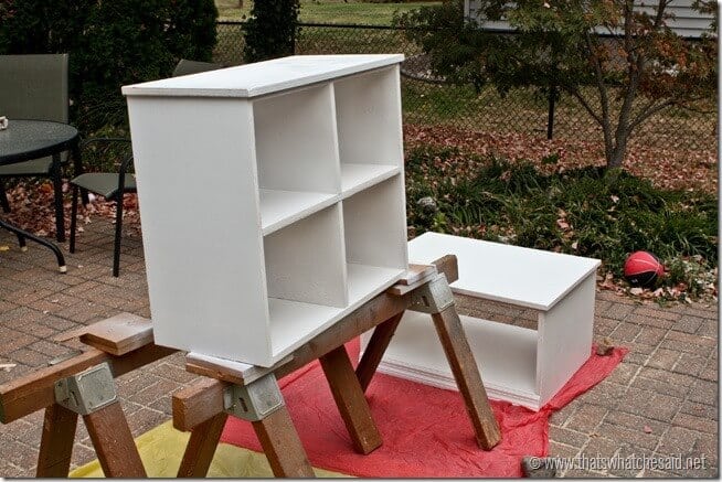 Paint DIY Cubby System