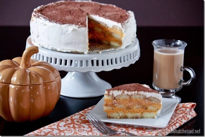 Pumpkin Spice Tiramisu Recipe