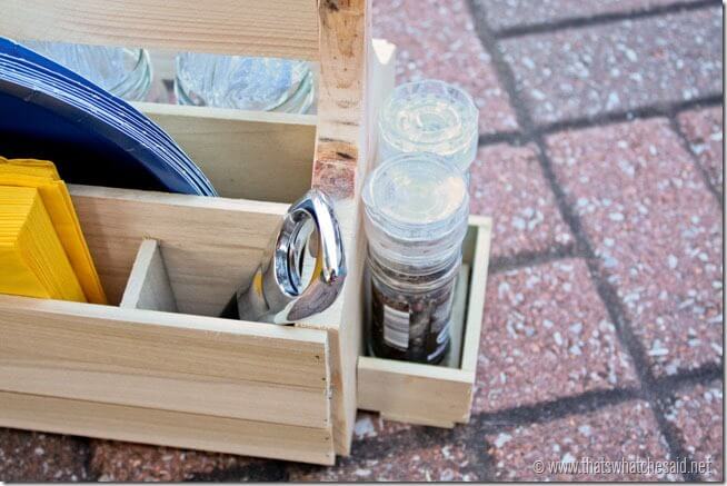 Salt & Pepper Compartment