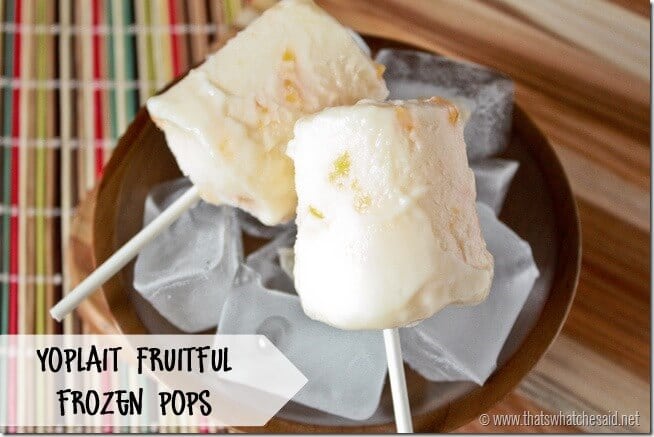 Yoplait Fruitful Frozen Pops