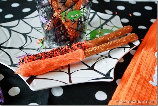 Candied Pretzel Sticks at thatswhatchesaid.net