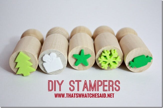 DIY Stamp Set at thatswhatchesaid.net