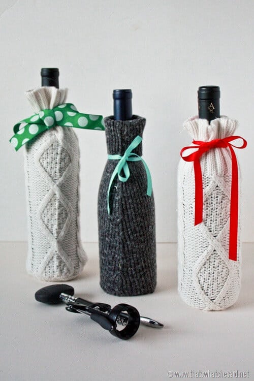 DIY Bottle Covers 