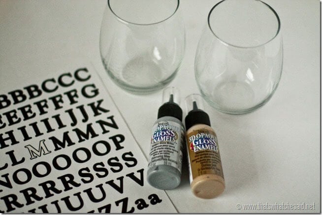 Handpainted Wine Glass Supplies Handpainted Wine Glass Supplies