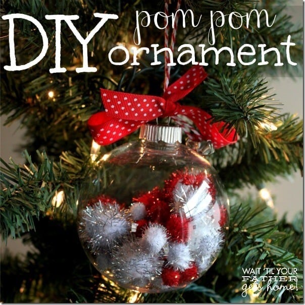 Pom Pom Ornament