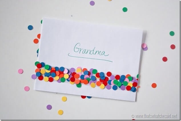 How to make your own Confetti Tape at thatswhatchesaid.net