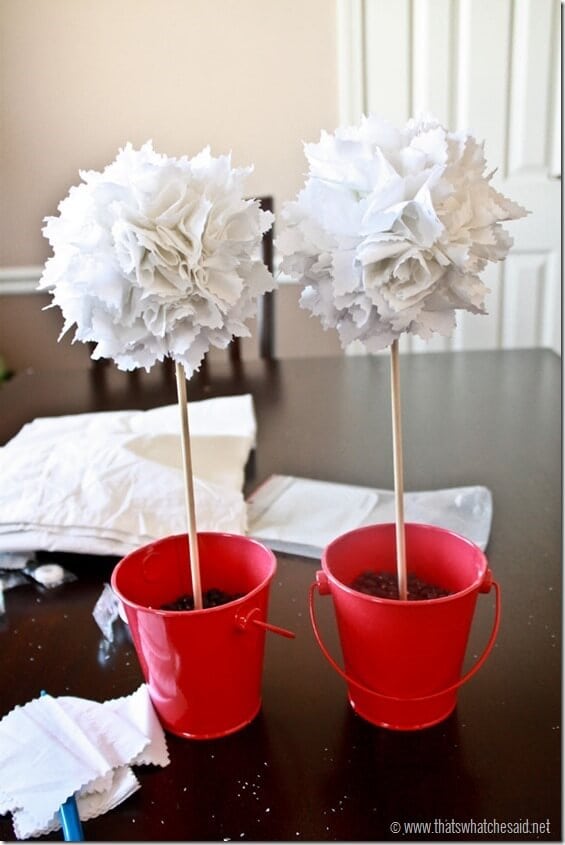 DIY Valentine Topiary Tutorial at www.thatswhatchesid.com