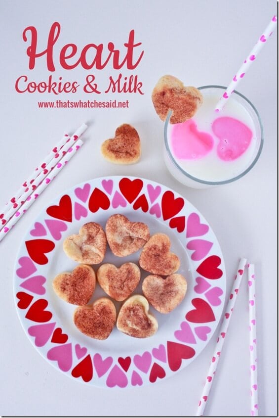 Heart Milk and Cookies at thatswhatchesaid.net