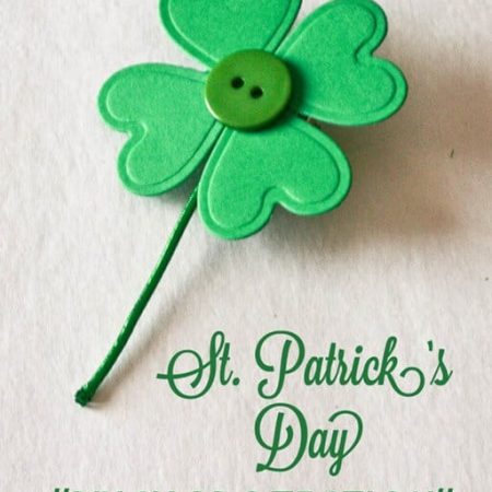 Pinch Protection - Shamrock Pin tutorial at thatswhatchesaid.net