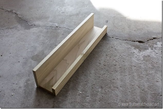 How to use a Kreg Jig to make DIY Book Ledges at thatswhatchesaid.net