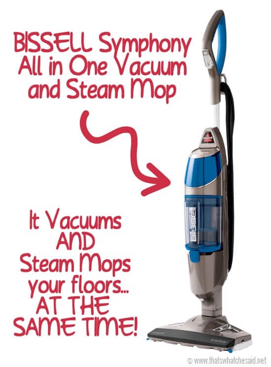 Bissell Symphony Vacuum and Steam Mop in One at thatswhatchesaid.net