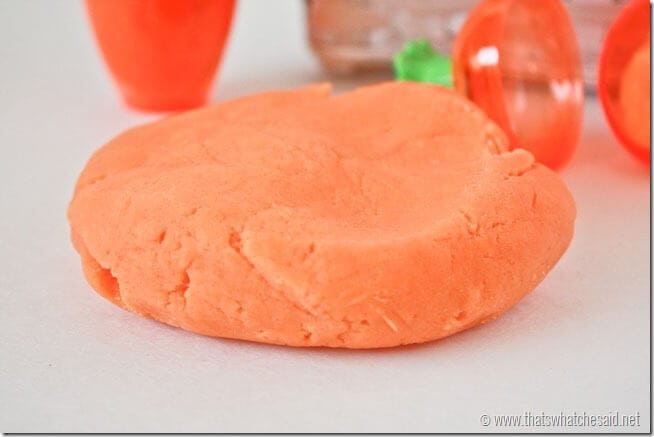 Orange Play-Dough Recipe