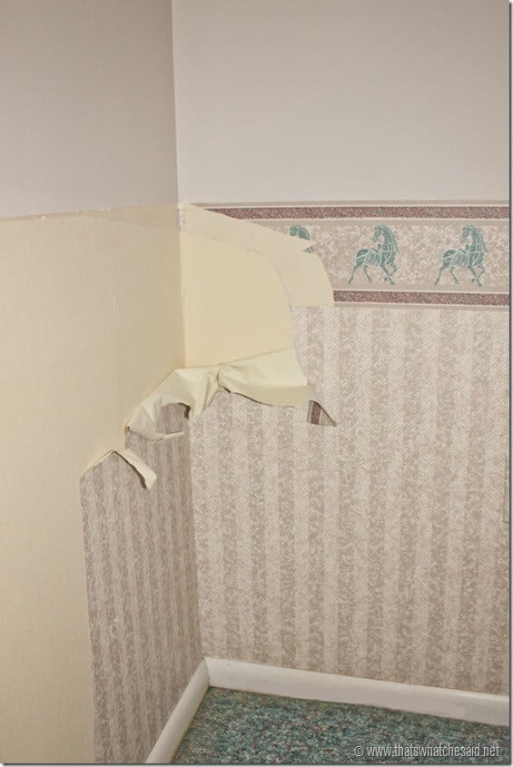 How to Easily Remove Wallpaper without Chemicals at thatswhatchesaid.net