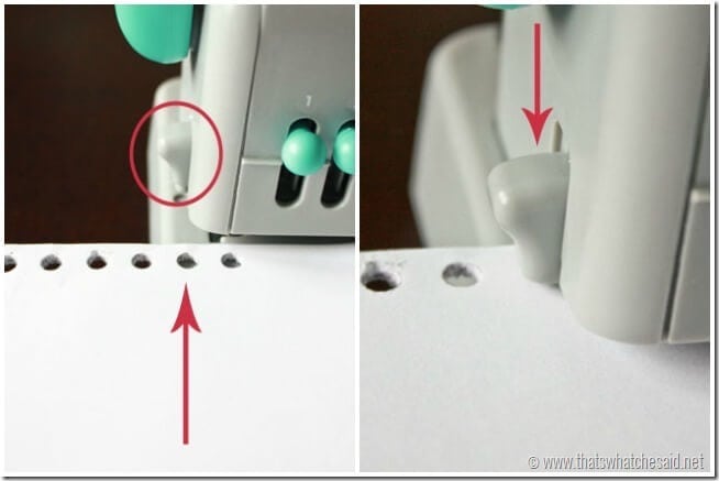 How to Use the Cinch to bind a journal at thatswhatchesaid.net
