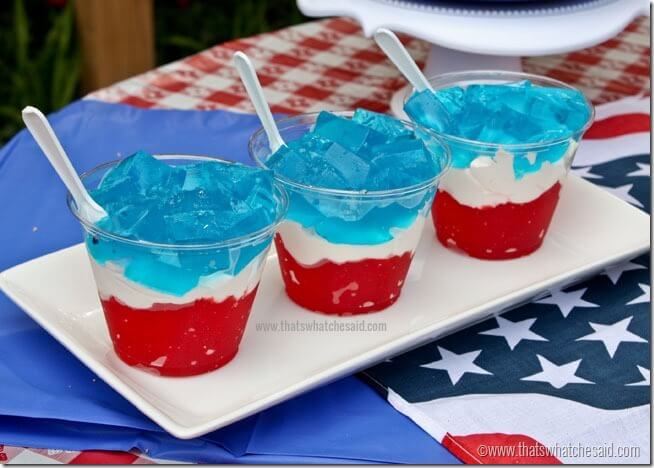 4th of July Jell-O