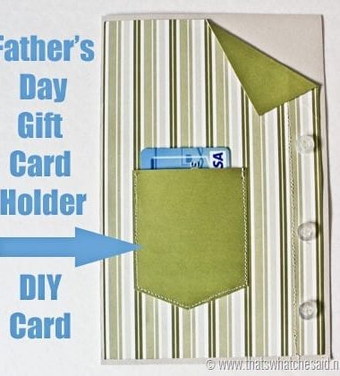 Father's Day Shirt Gift Card Holder Card at thatswhatchesiad.net