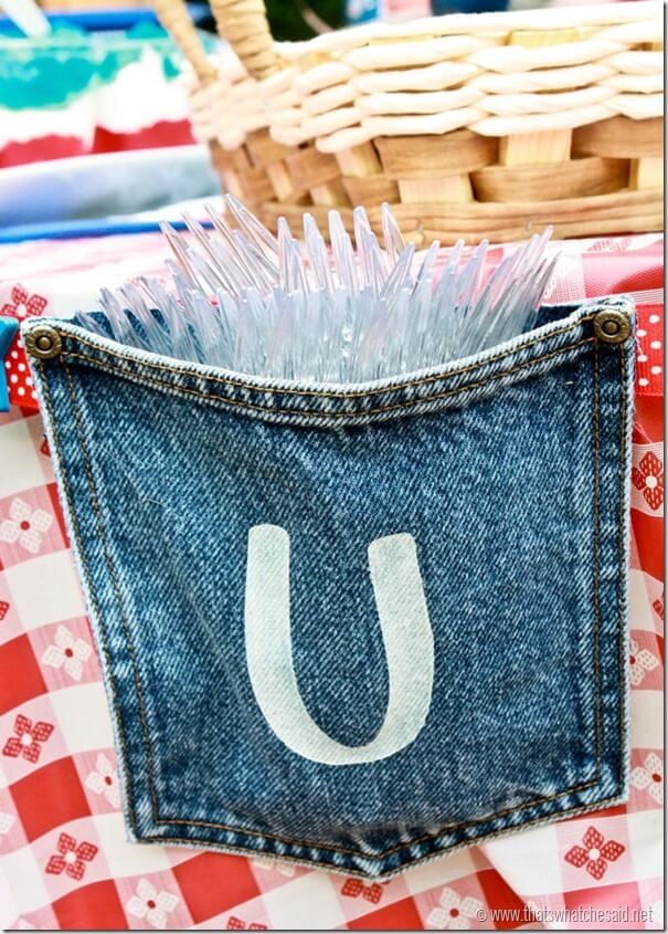 Jean Pocket USA Banner used for Utensils at thatswhatchesaid.com