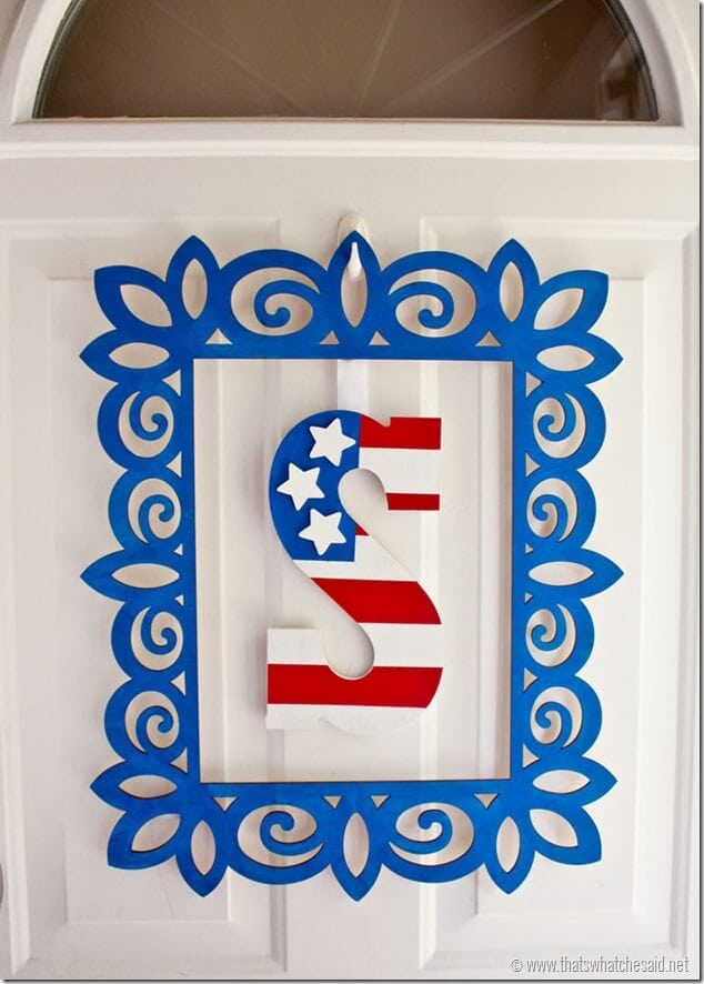 Patriotic Monogram8