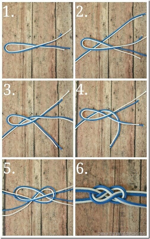 DIY Rope Bracelet at thatswhatchesaid.com