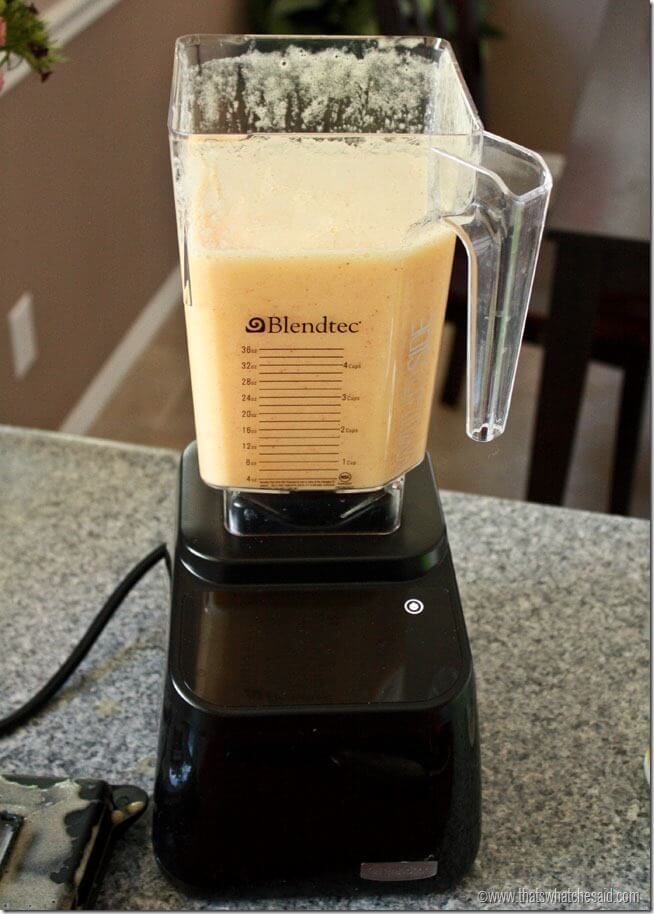 Add Ingredients to blender and blend until smooth