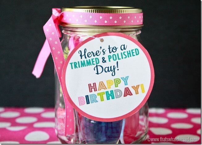 Printable Free Birthday Gift Tag at thatswhatchesaid.net Printable Free Birthday Gift Tag at thatswhatchesaid.net