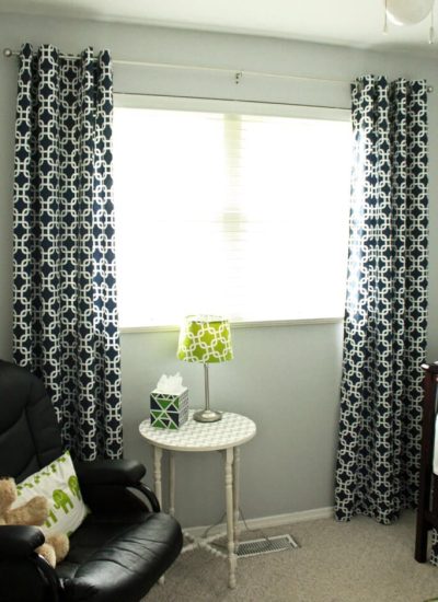 DIY Curtain Panels tutorial at thatswhatchesaid.com