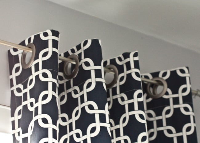 DIY EASY Curtain Panels at thatswhatchesaid.com