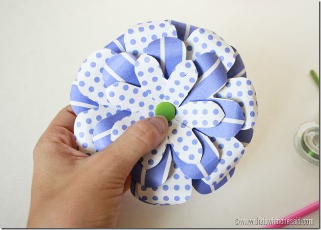 Simple Paper Flowers 11