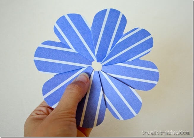 Simple Paper Flowers 7