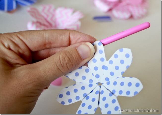 Simple Paper Flowers 9