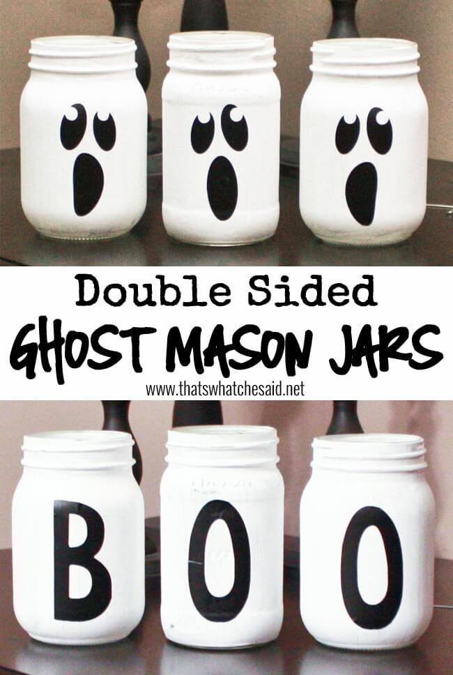 Ghost Mason Jars at thatswhatchesaid.net