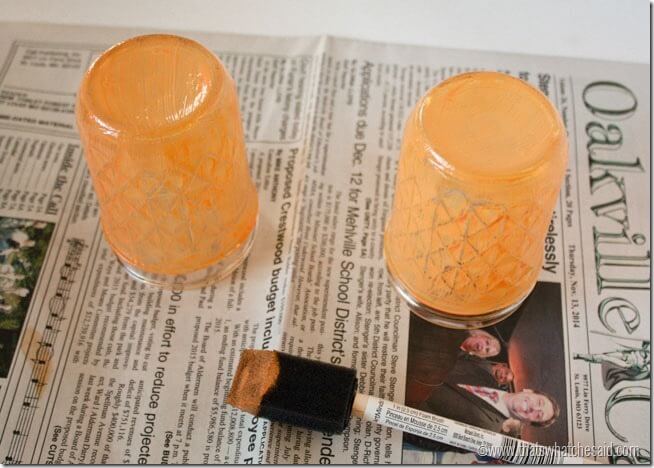 Orange Mason Jar Tint