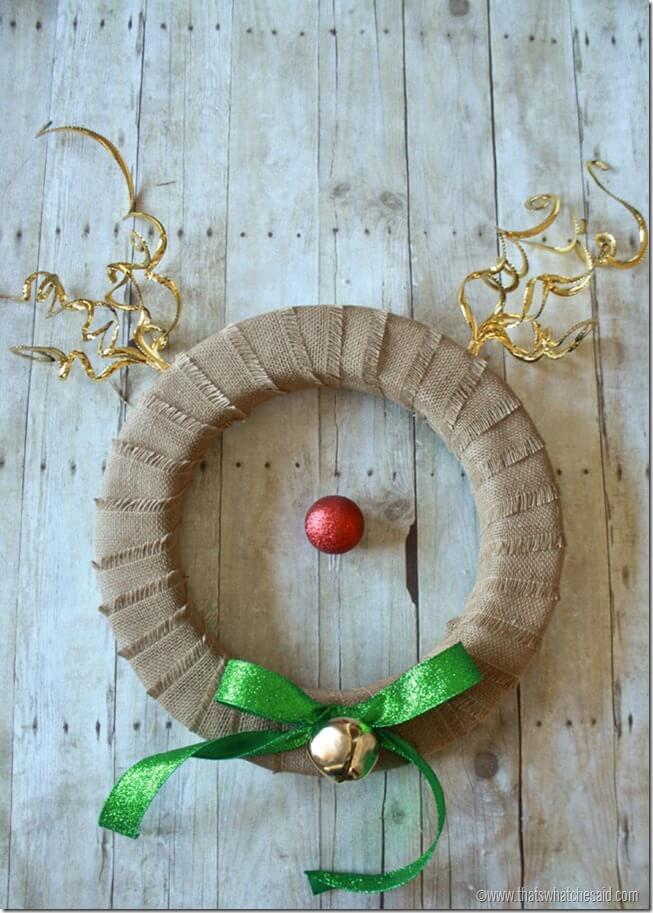 Reindeer Wreath 7