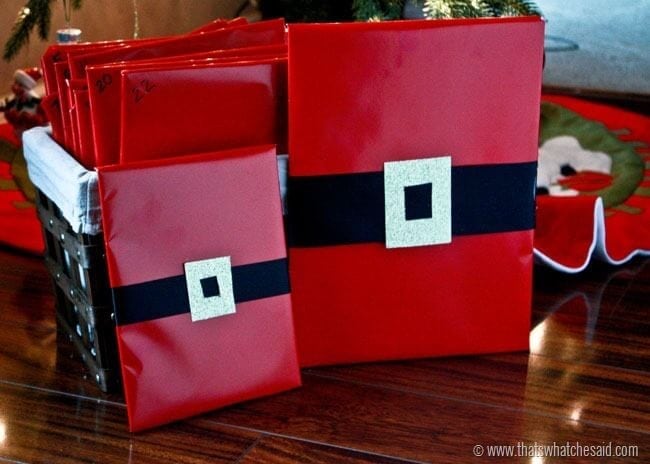 Santa Gift Wrap 3