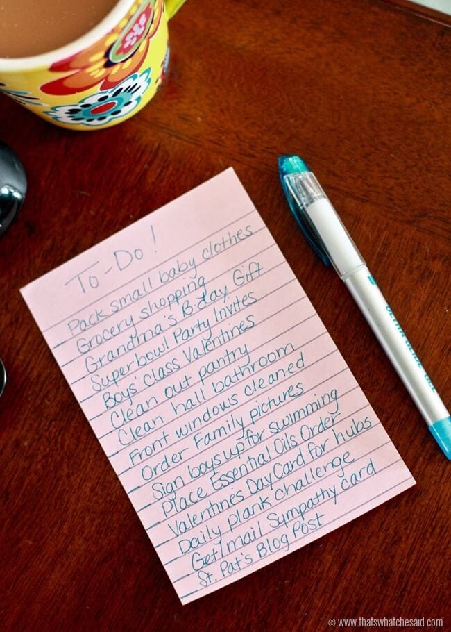 How to Easily Organize your To Do list