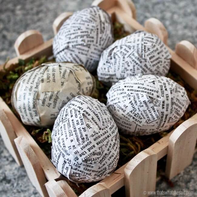 Book Page Eggs at thatswhatchesaid.com Book Page Eggs at thatswhatchesaid.com