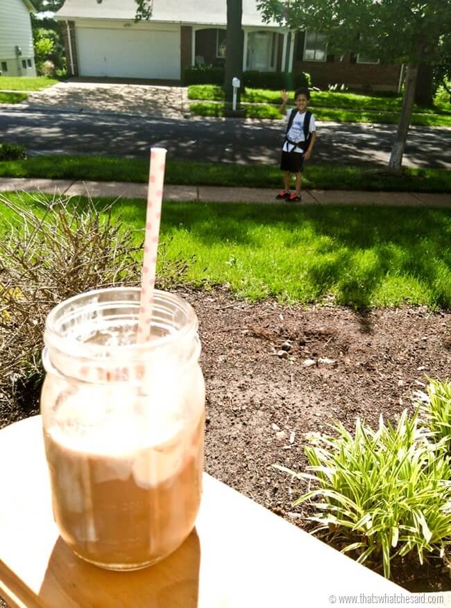 Mocha Iced Coffee Float