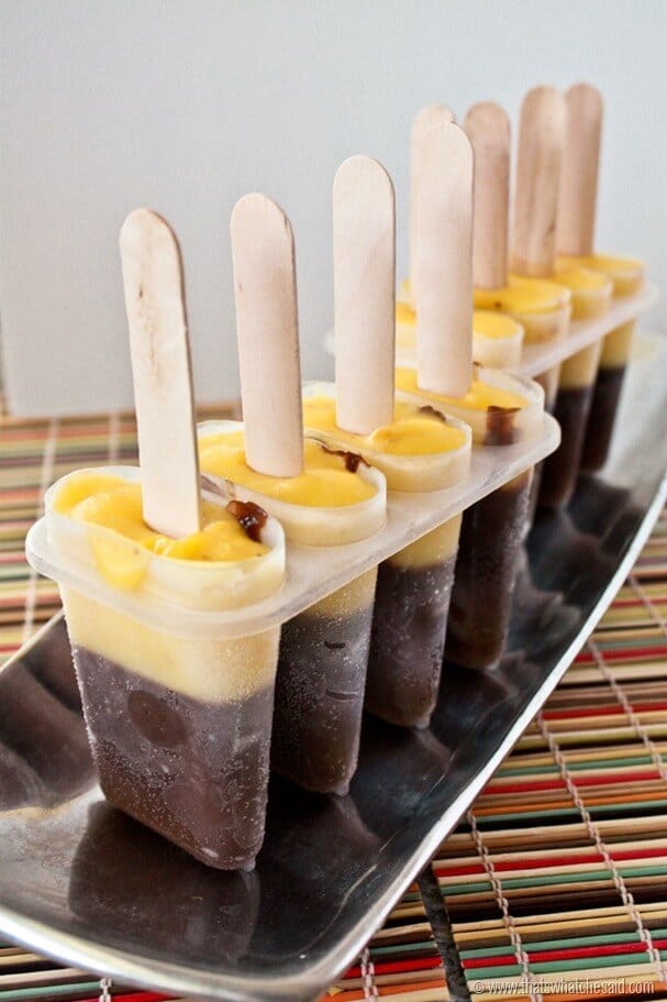 Black & White Pudding Pops  1