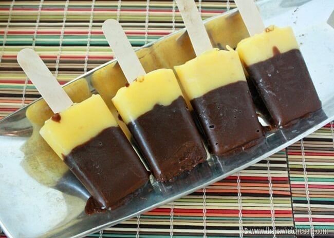 Black & White Pudding Pops  3