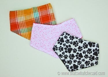 Bandana Drool Bib Tutorial   Pattern