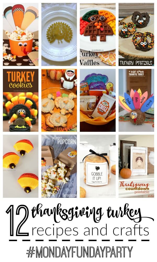 Turkey Crafts & Recipes at www.thatswhatchesaid.com
