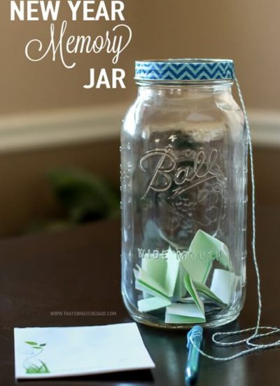 Memory Jar Project at www.thatswhatchesaid.com