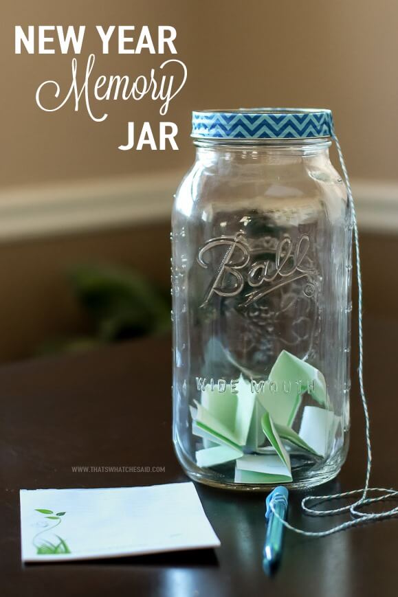 Memory Jar Project at www.thatswhatchesaid.com
