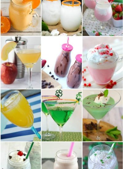 12 Decadent Drinks featured at Monday Funday Link Party!