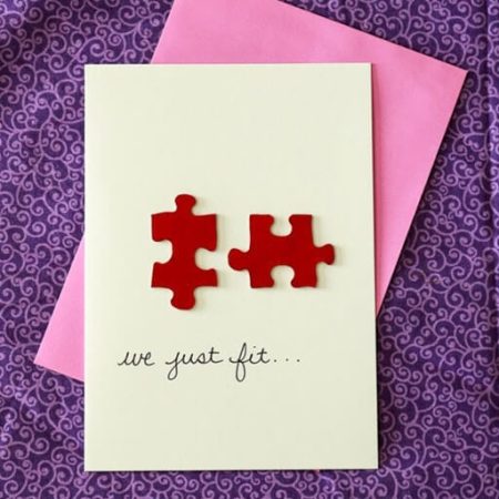 DIY Valentine's Day Card at www.thatswhatchesaid.com