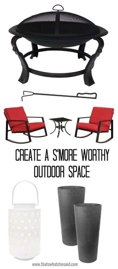 How to Create a SMore Worthy Outdoor Space