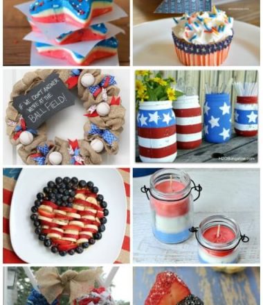 Perfectly Patriotic Projects at Monday Funday Link Party