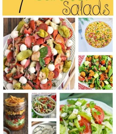 Summer Salad Recipes from Monday Funday Link Party