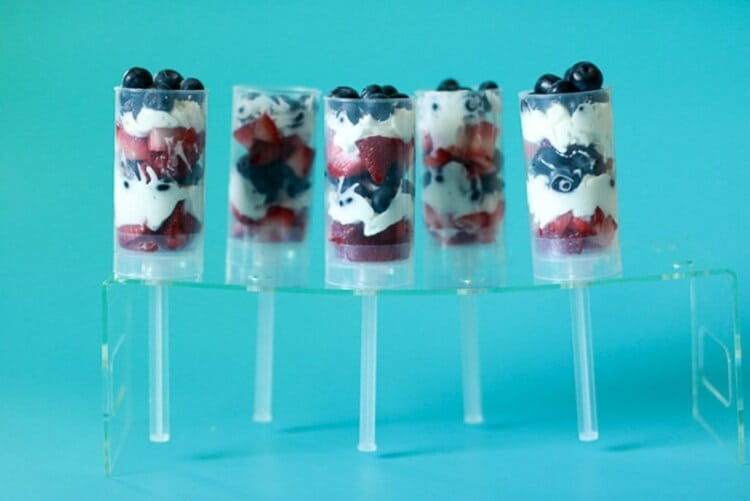 Easy Patriotic Fruit Push Pop Treats